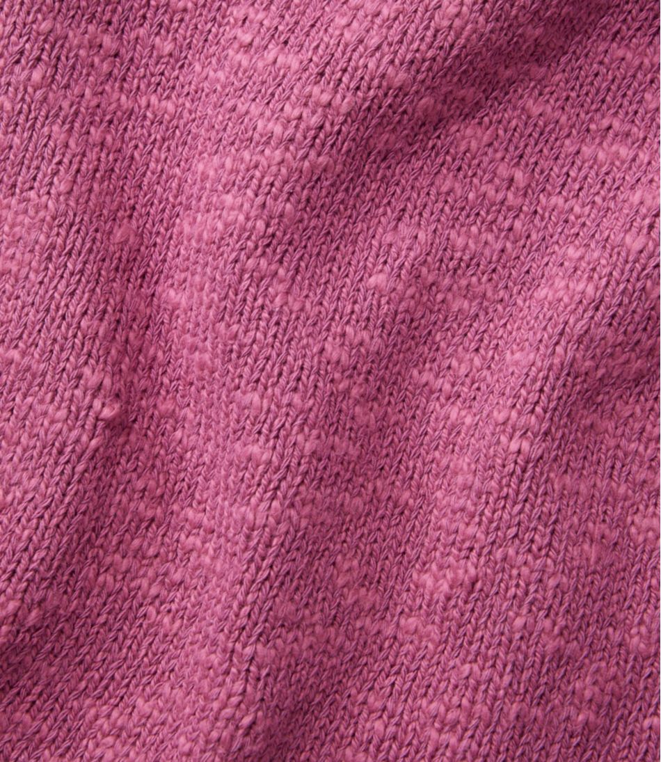 Women's Cotton Ragg Sweater, Crewneck