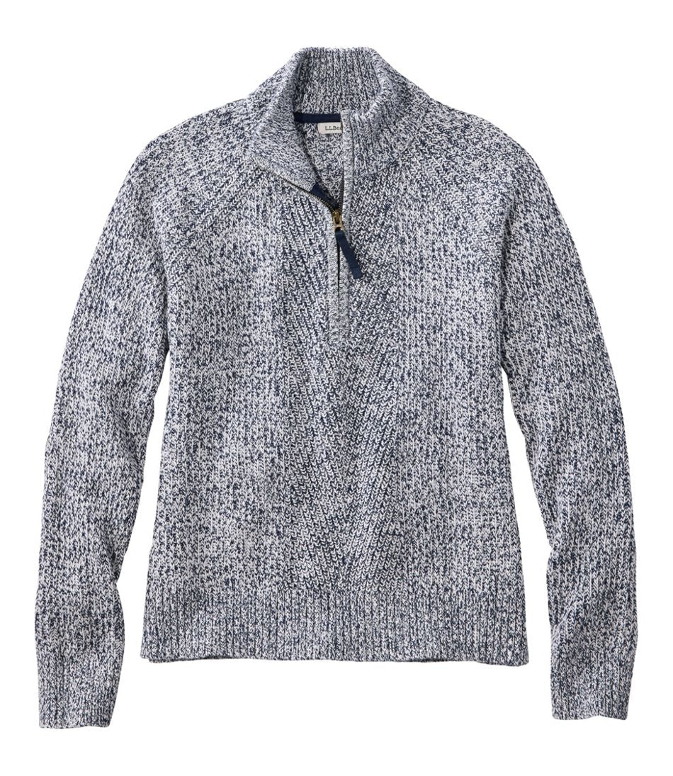 Women's Mariner Shaker Sweater, Quarter-Zip