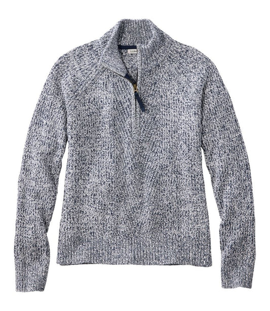 Women's Mariner Shaker Sweater, Quarter-Zip