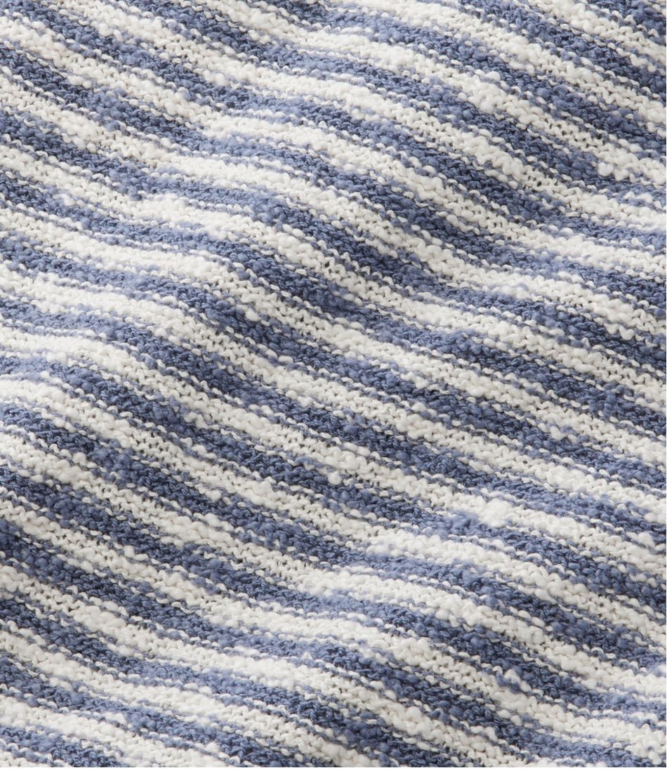 Women's Midweight Cotton Slub Rollneck Pullover Stripe