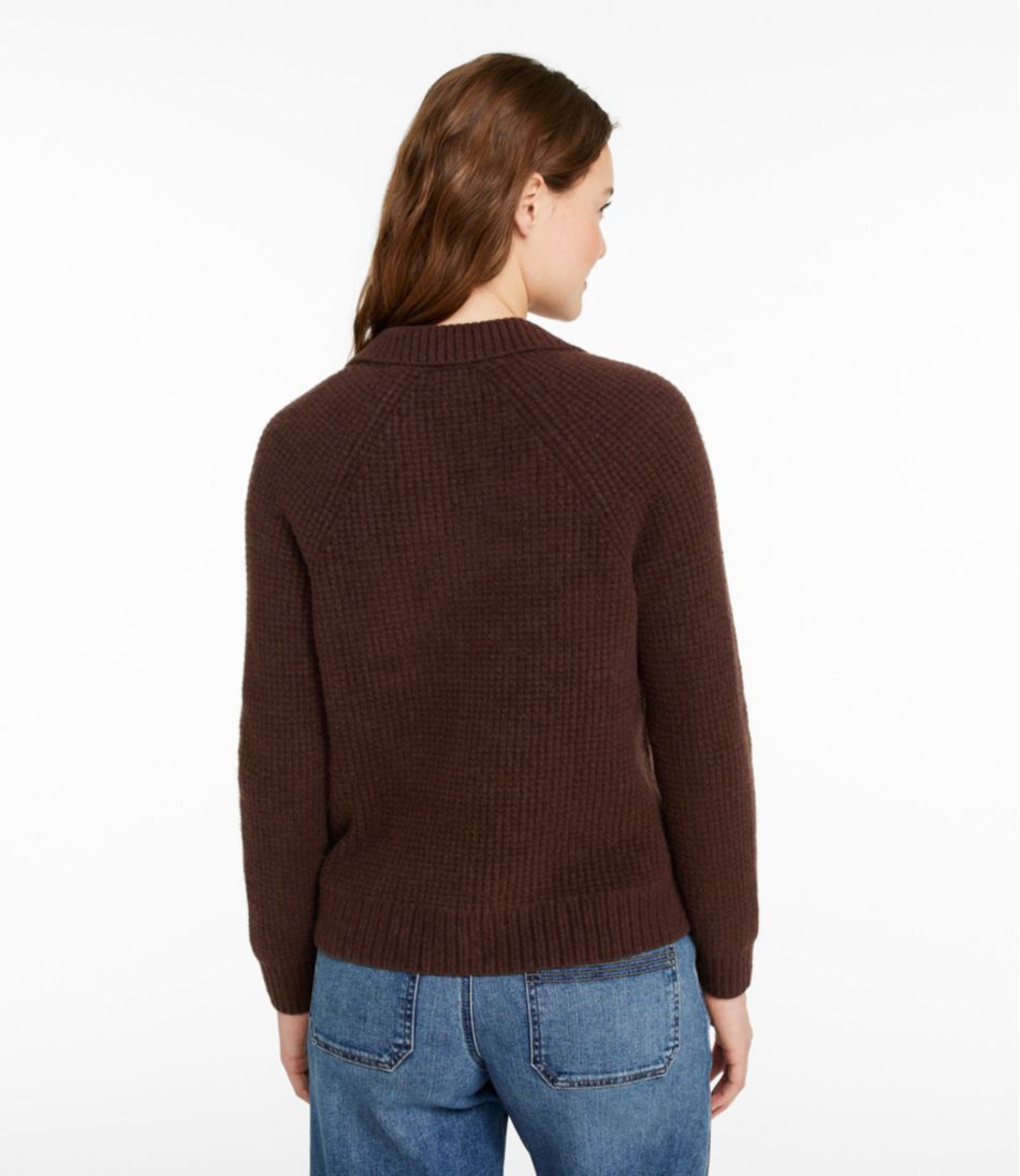 Women's SuperSoft Waffle Sweater, Polo