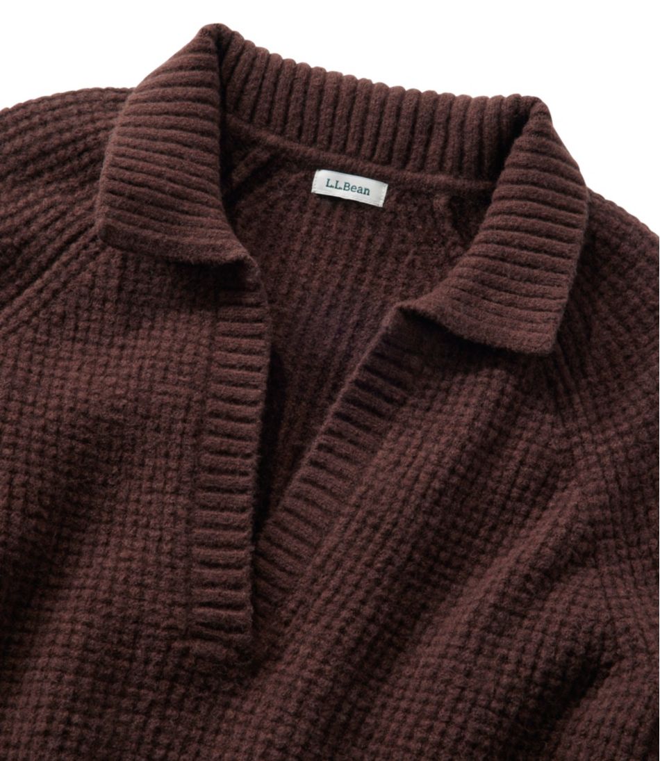 Women's SuperSoft Waffle Sweater, Polo
