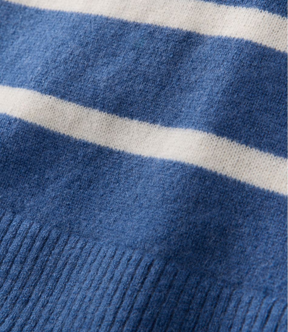Women's Classic Cashmere Sweater, Crewneck Stripe