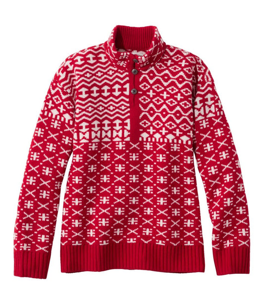 Women's Signature Kingfield Merino Wool Sweater, Fair Isle