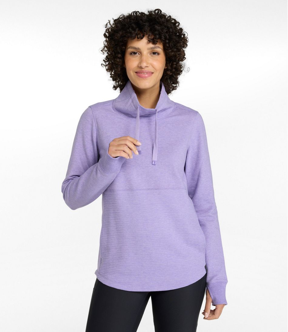 Women's Cozy Mixed-Knit Pullover