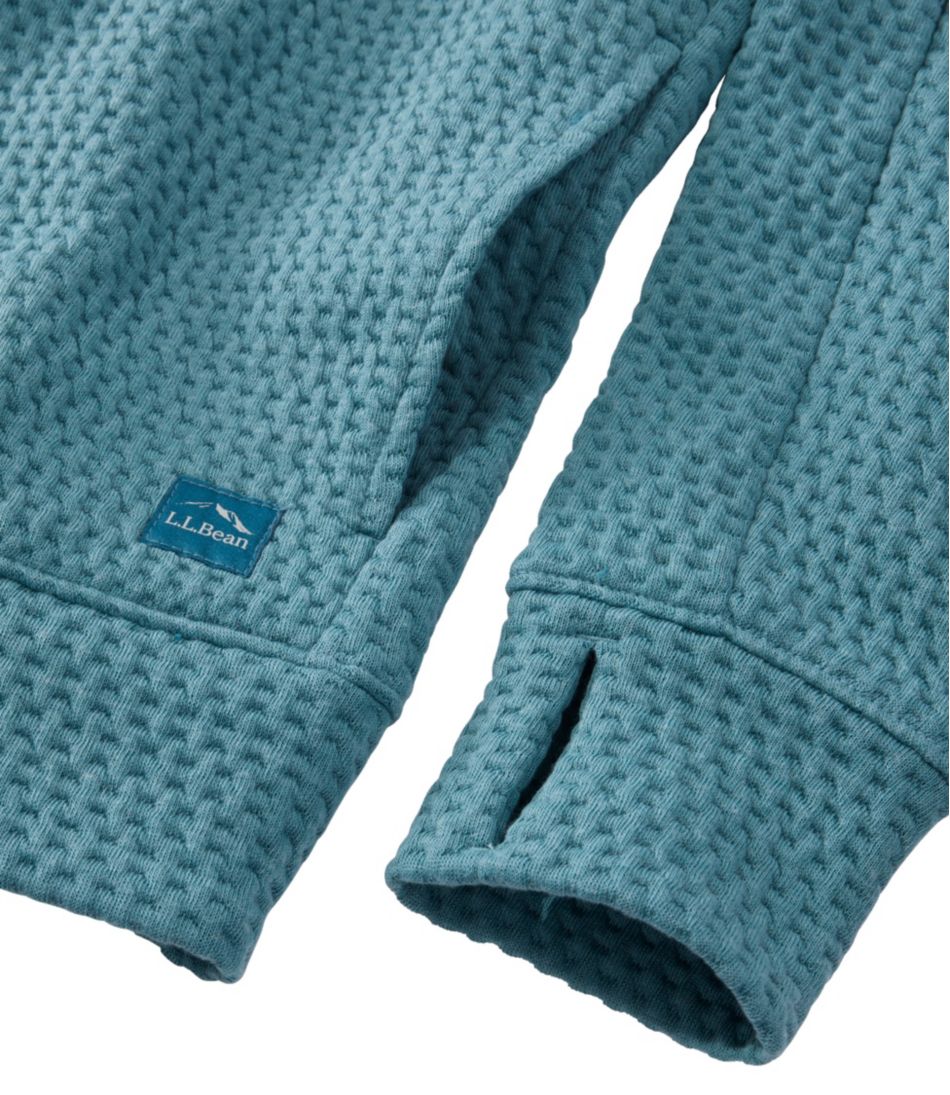 Women's Ridgeknit Half-Zip Pullover, Oversized