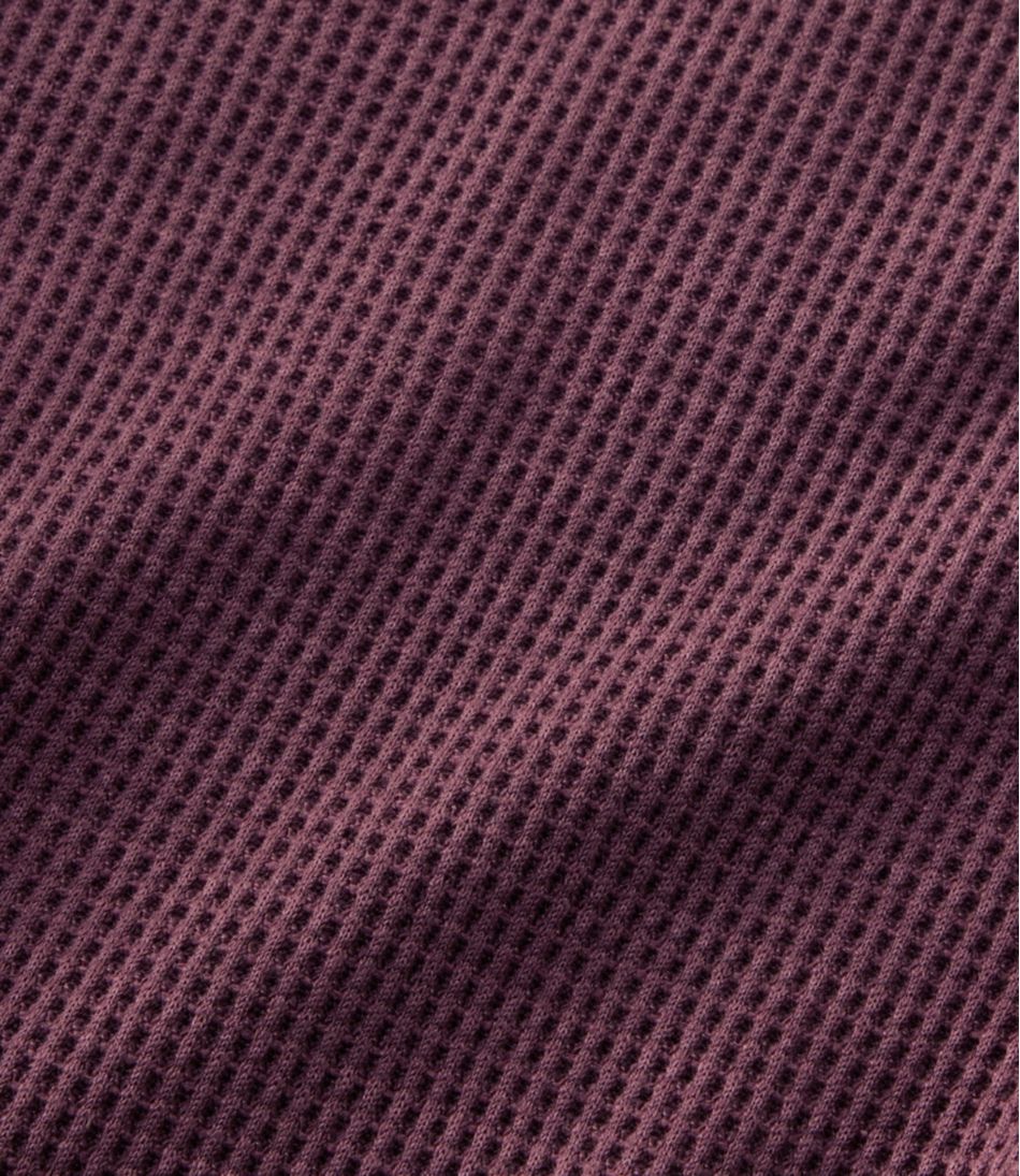 Women's Birchwood Brushed Waffle Top, V-Neck