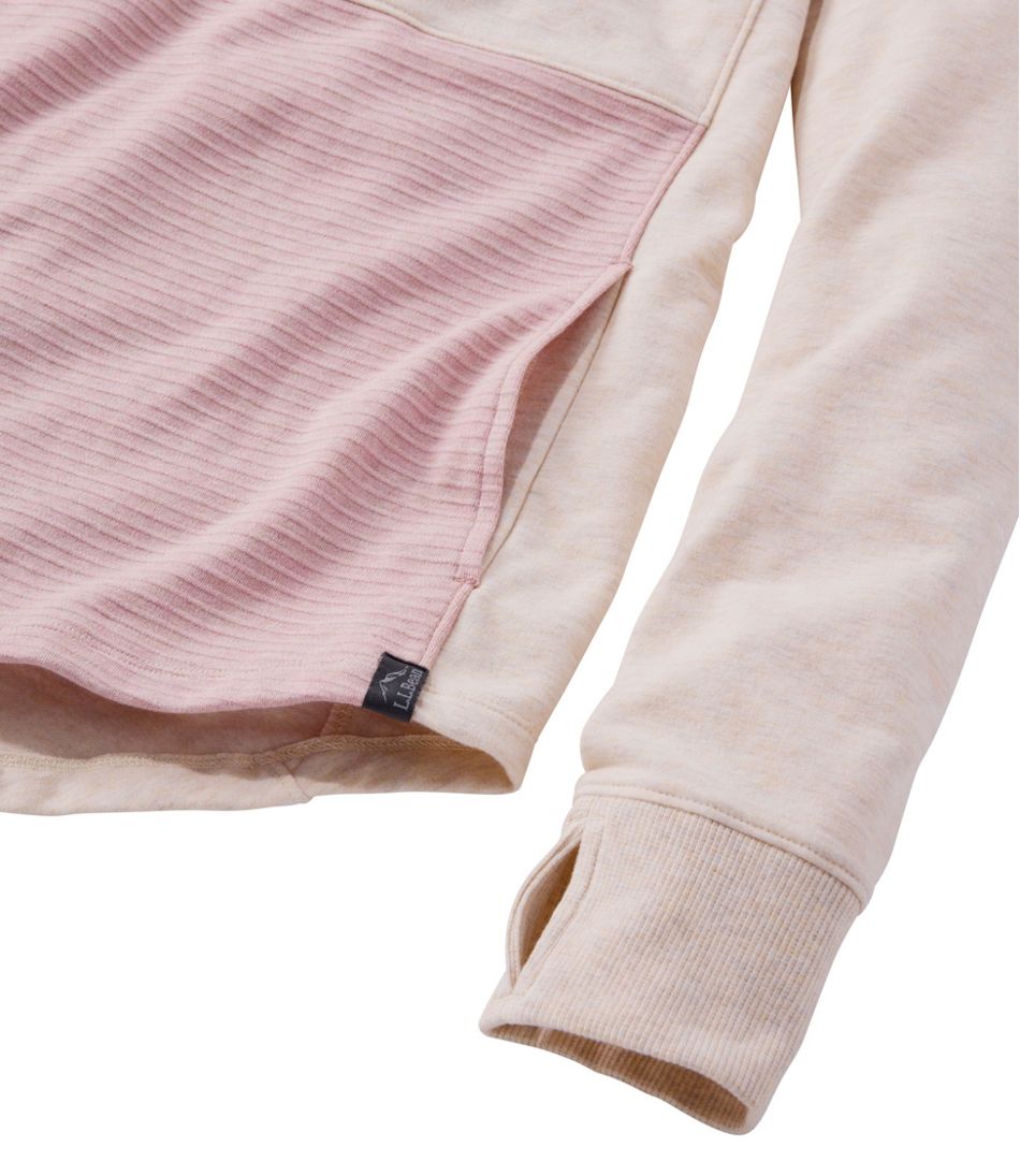 Women's Bean's Cozy Mixed Knits Pullover, Colorblock
