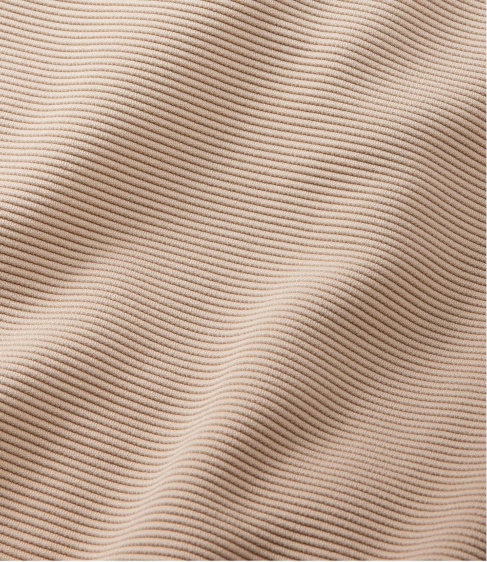 Women's VentureStretch Ottoman-Rib Pullover, Cropped