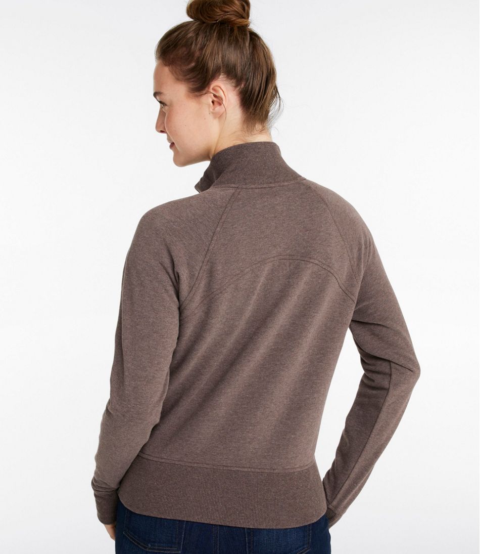 Women's Cozy Sweatshirt, Full-Zip