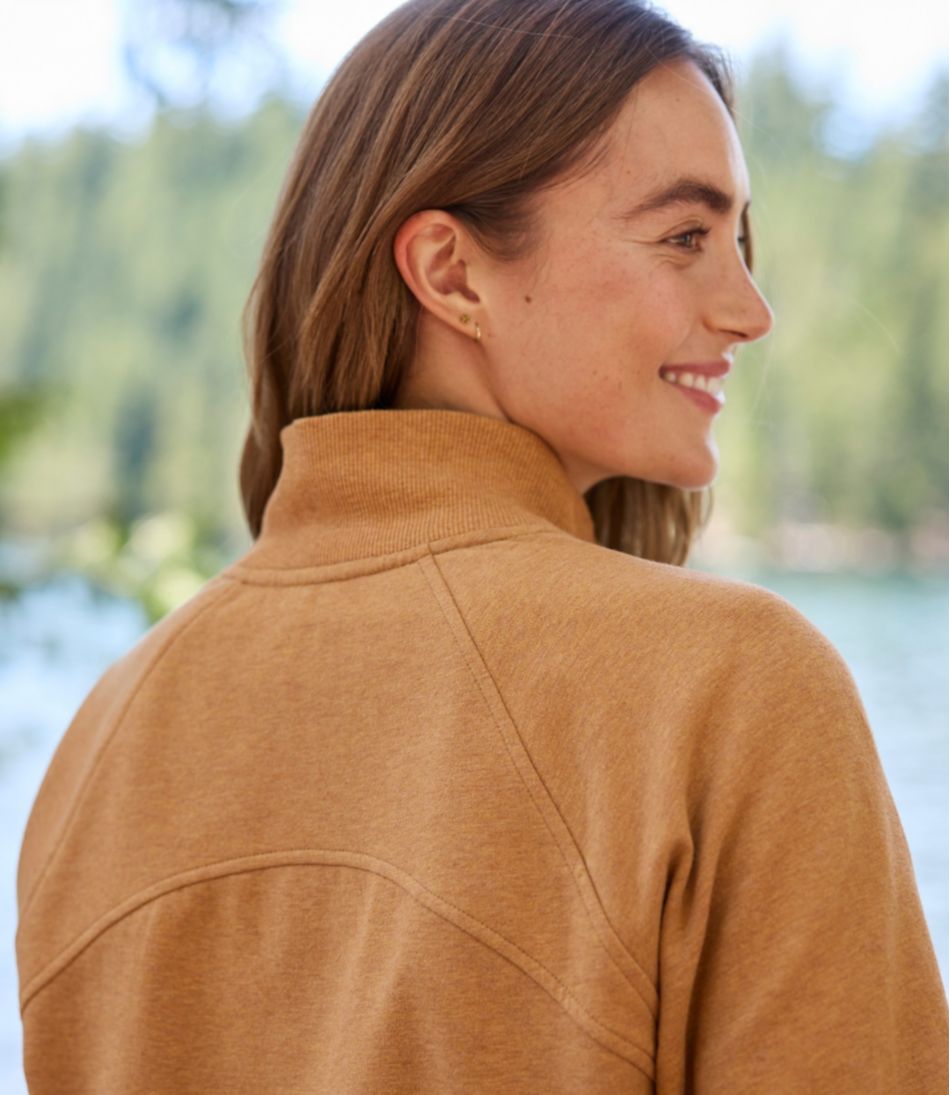 Women's Cozy Sweatshirt, Full-Zip