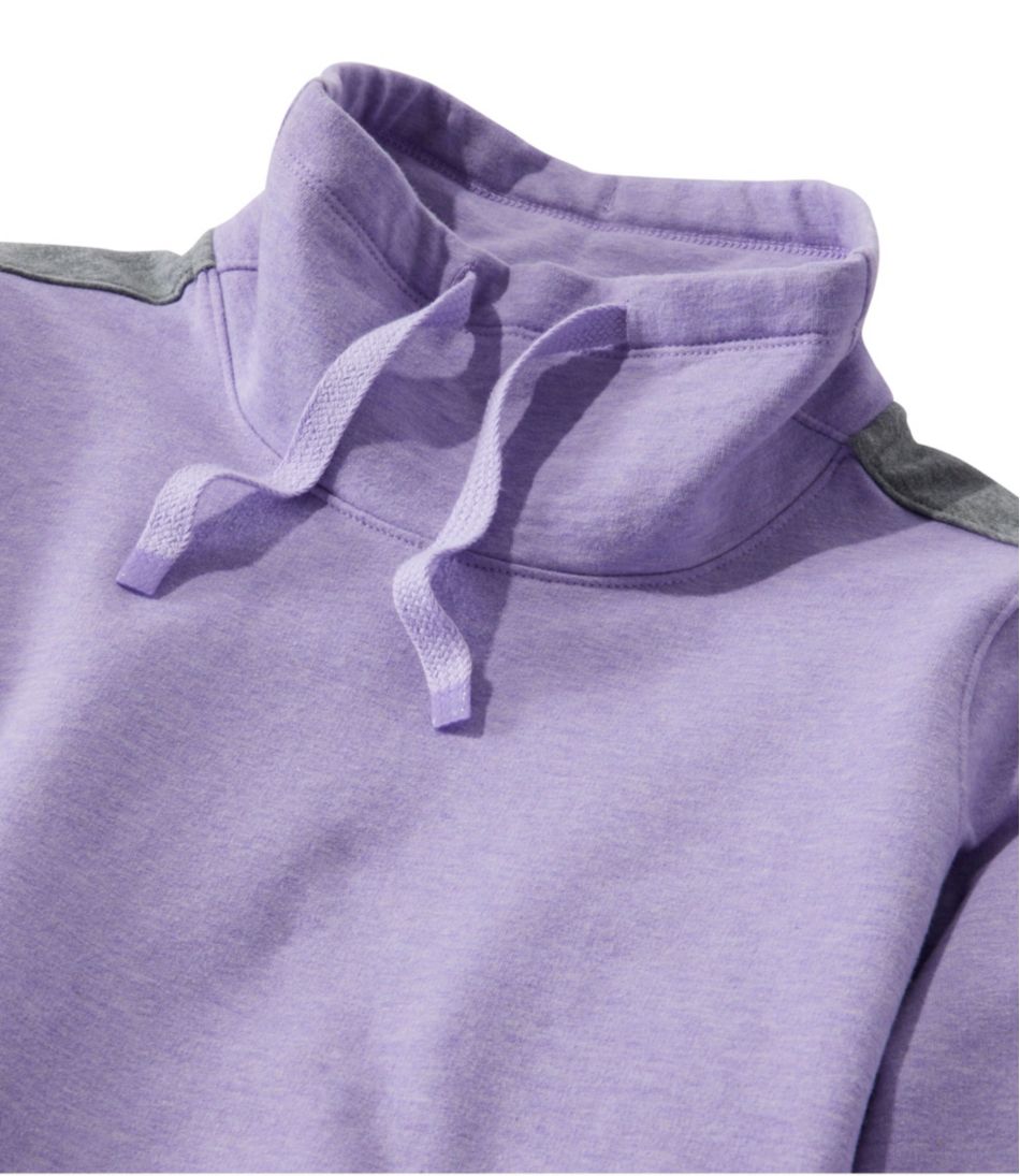 Women's Cozy Mixed-Knit Pullover, Colorblock