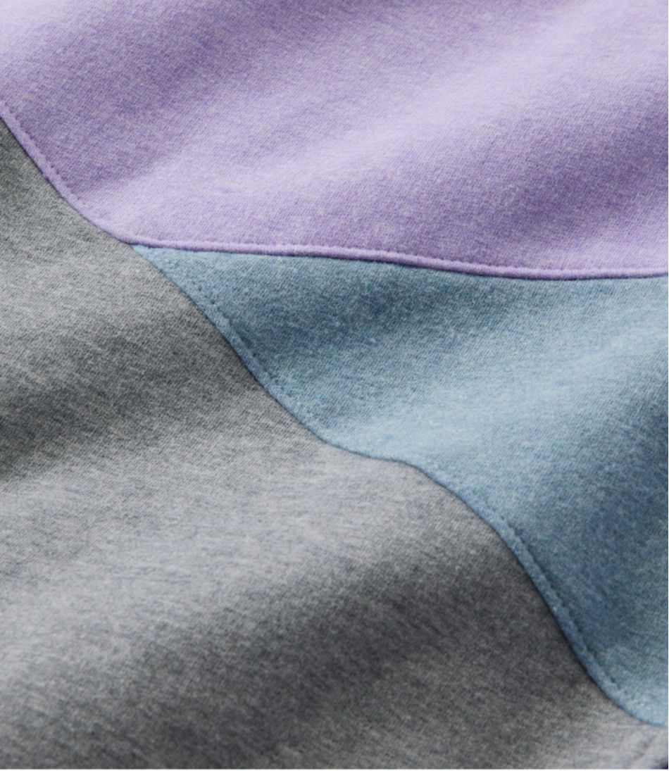 Women's Cozy Mixed-Knit Pullover, Colorblock