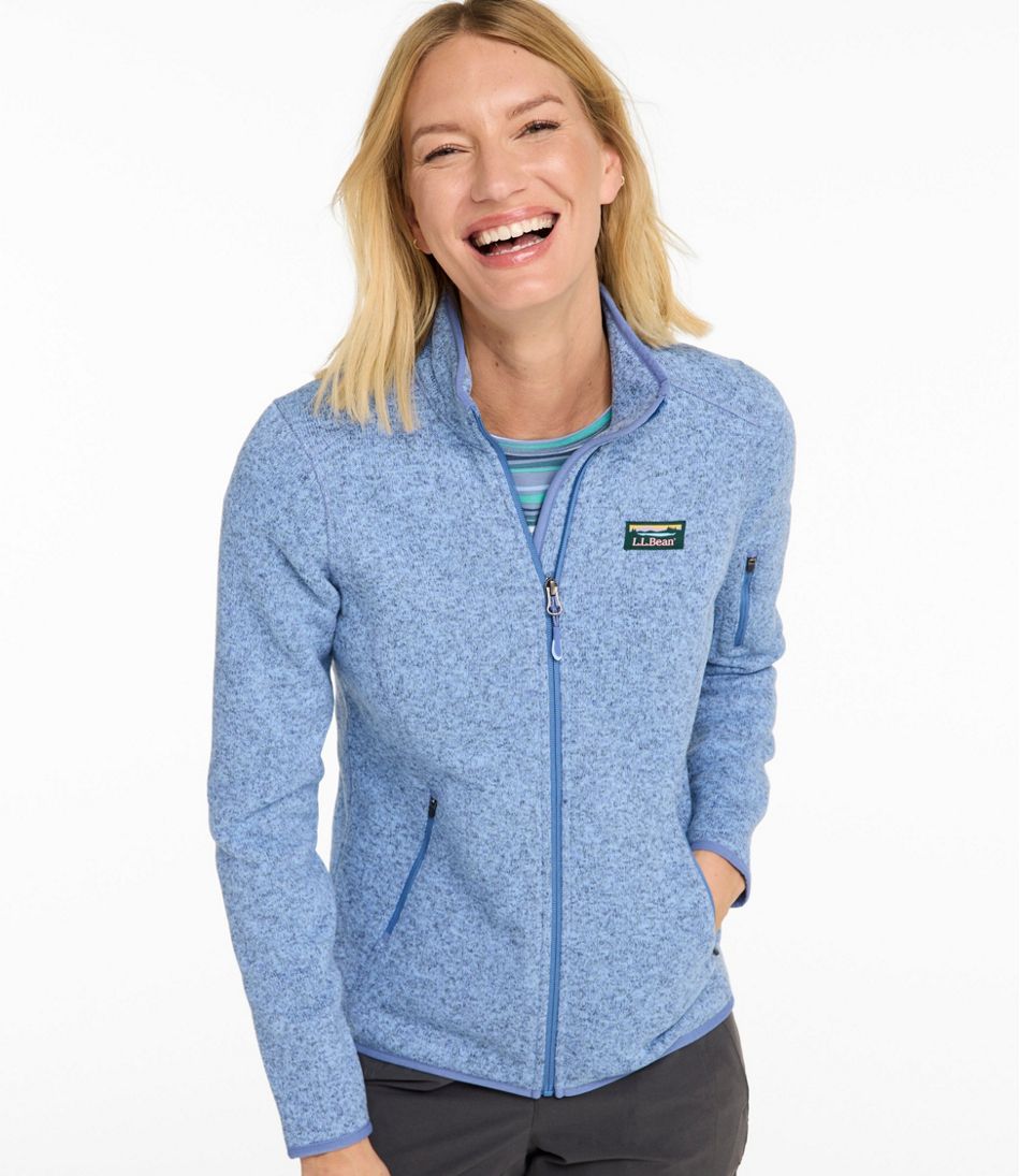 Women's Sweater Fleece Full-Zip Jacket
