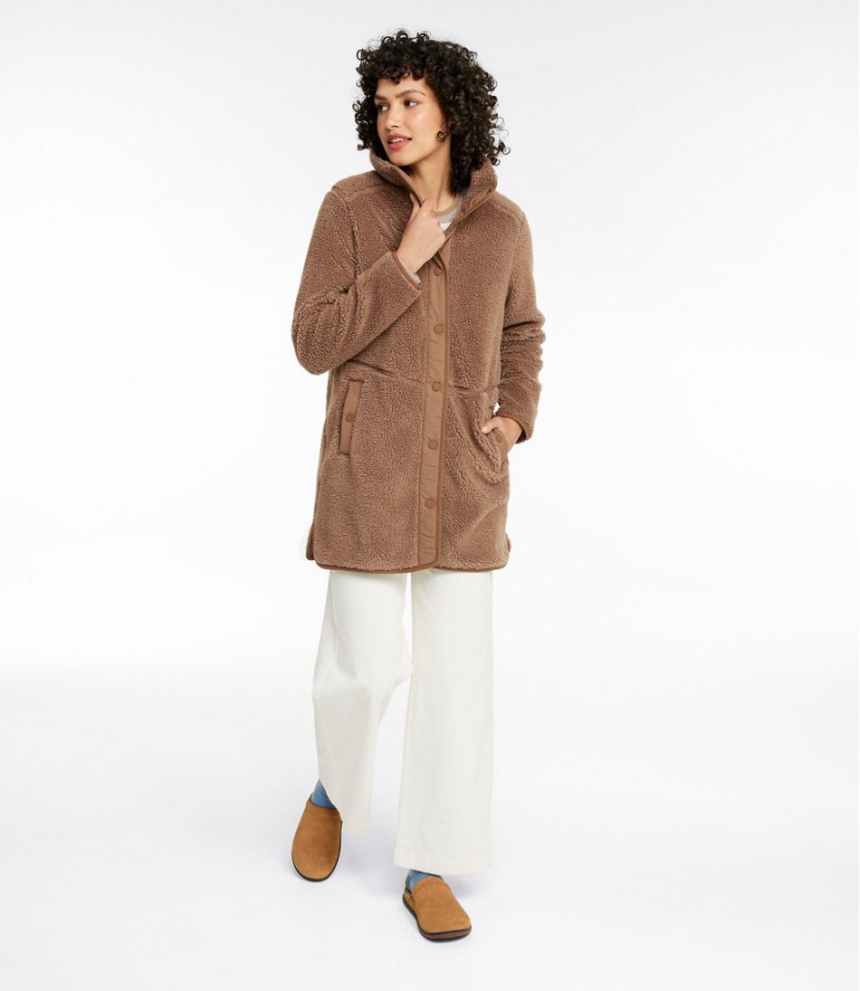Women's Bean's Sherpa Fleece Coat