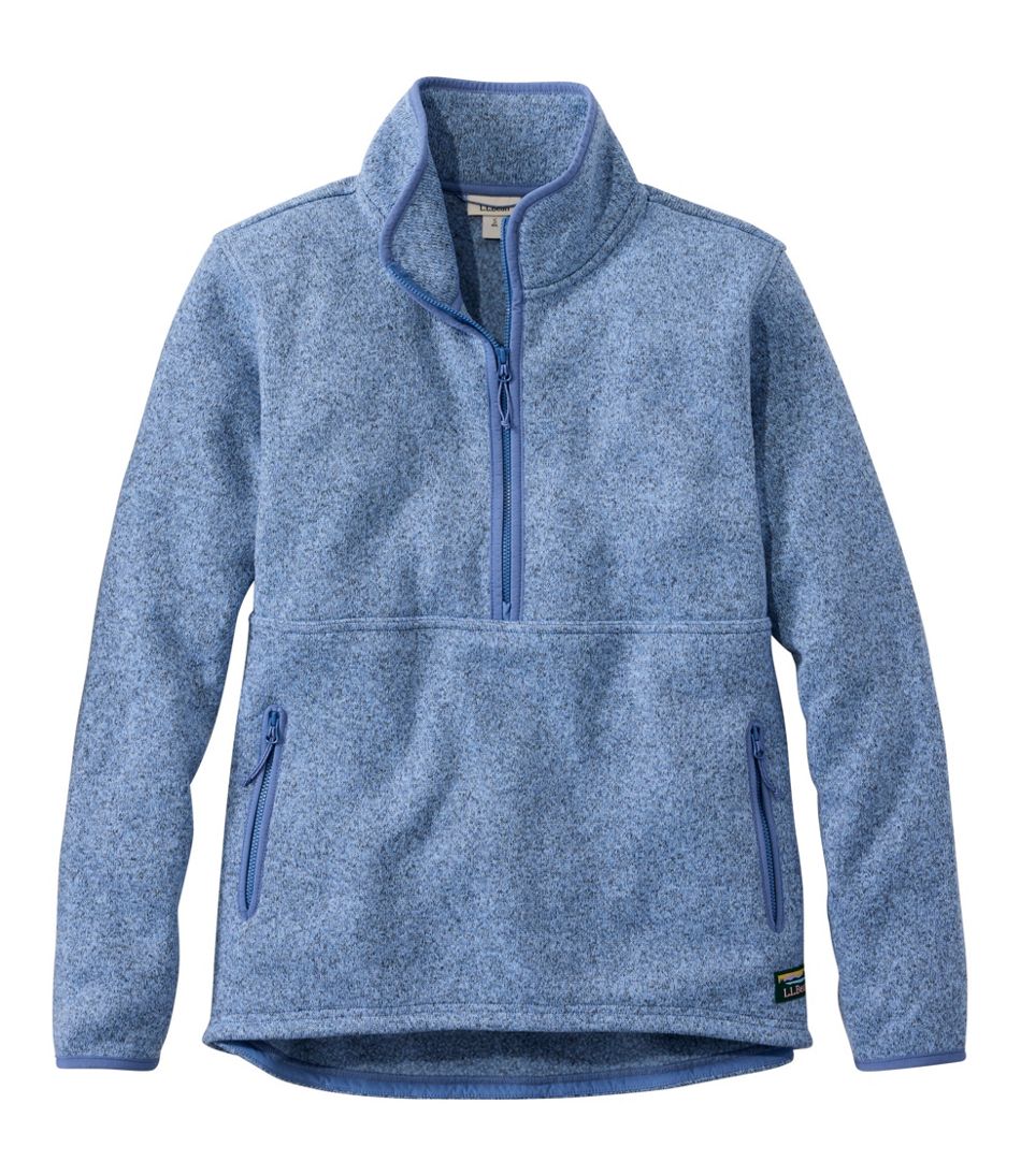 Women's Sweater Fleece Half-Zip Pullover