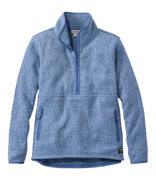 Women's Sweater Fleece Half-Zip Pullover