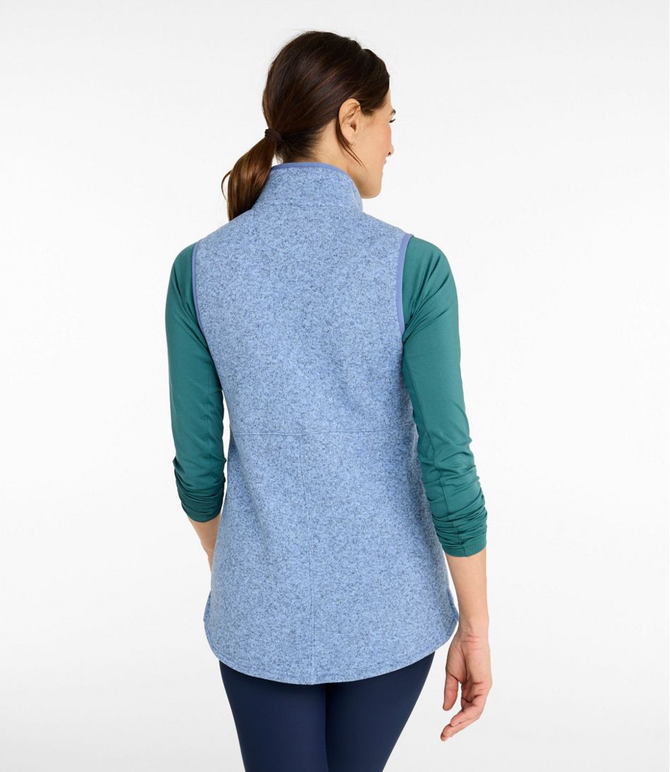 Women's Sweater Fleece Long Vest