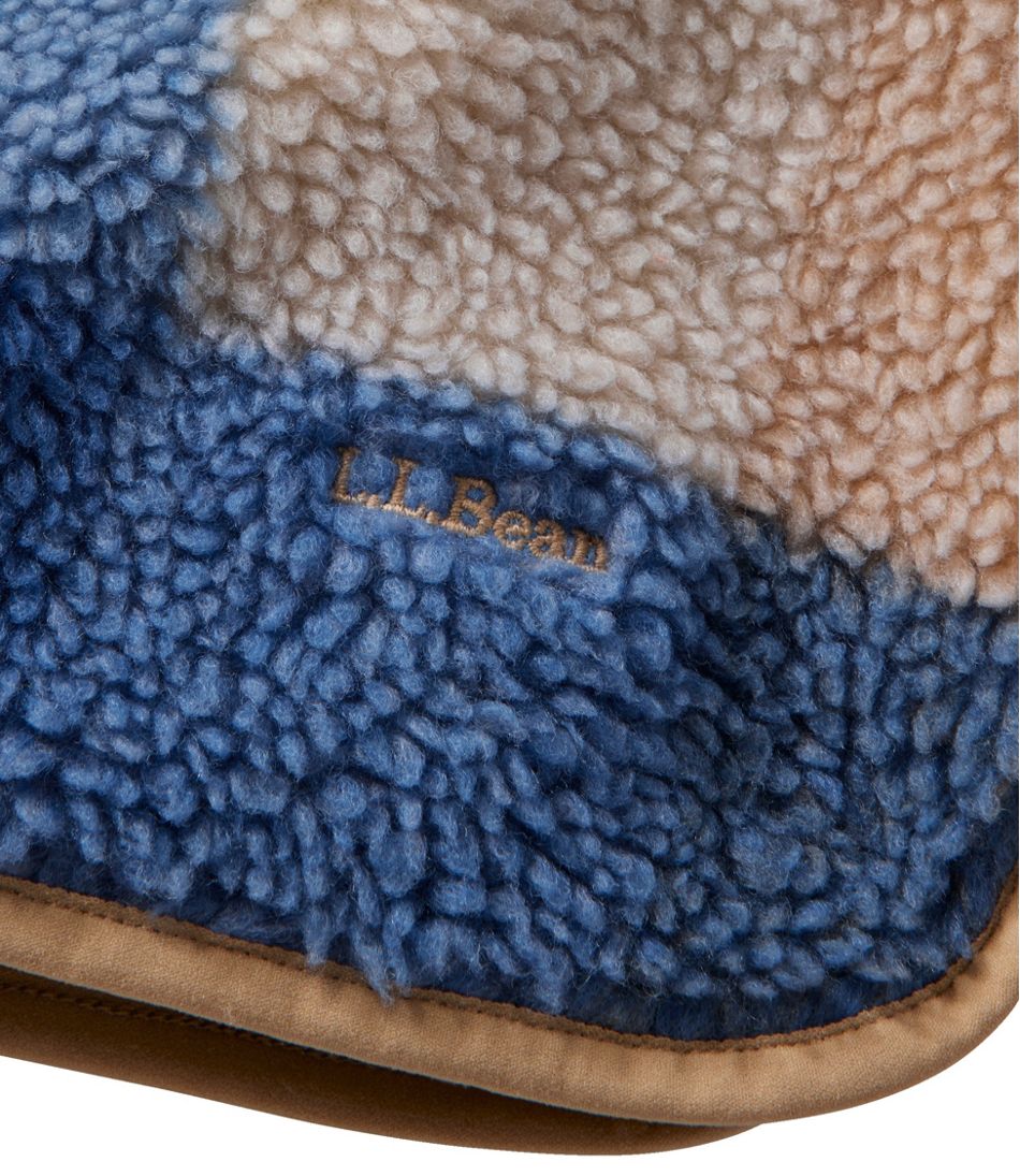 Women's Bean's Sherpa Fleece Coat, Print