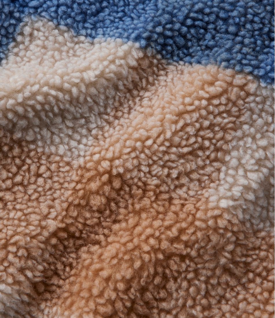 Women's Bean's Sherpa Fleece Coat, Print