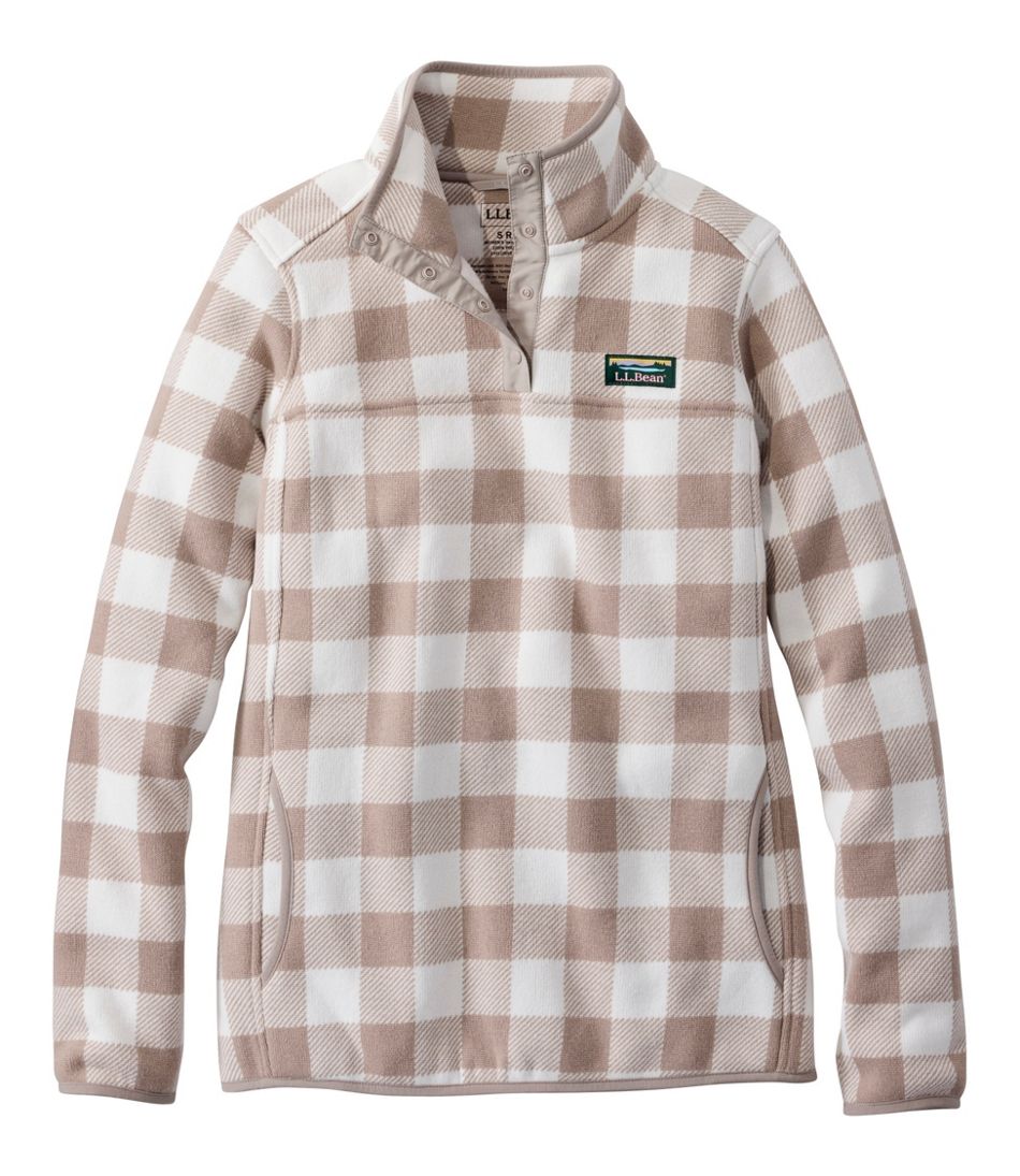 Women's Sweater Fleece Pullover, Print