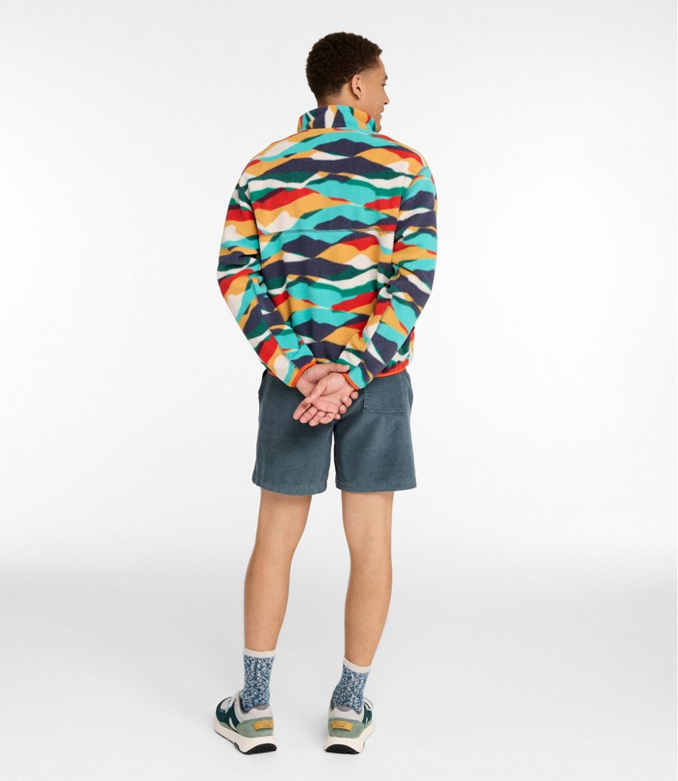 Adults' Bean's Classic Fleece Pullover, Print
