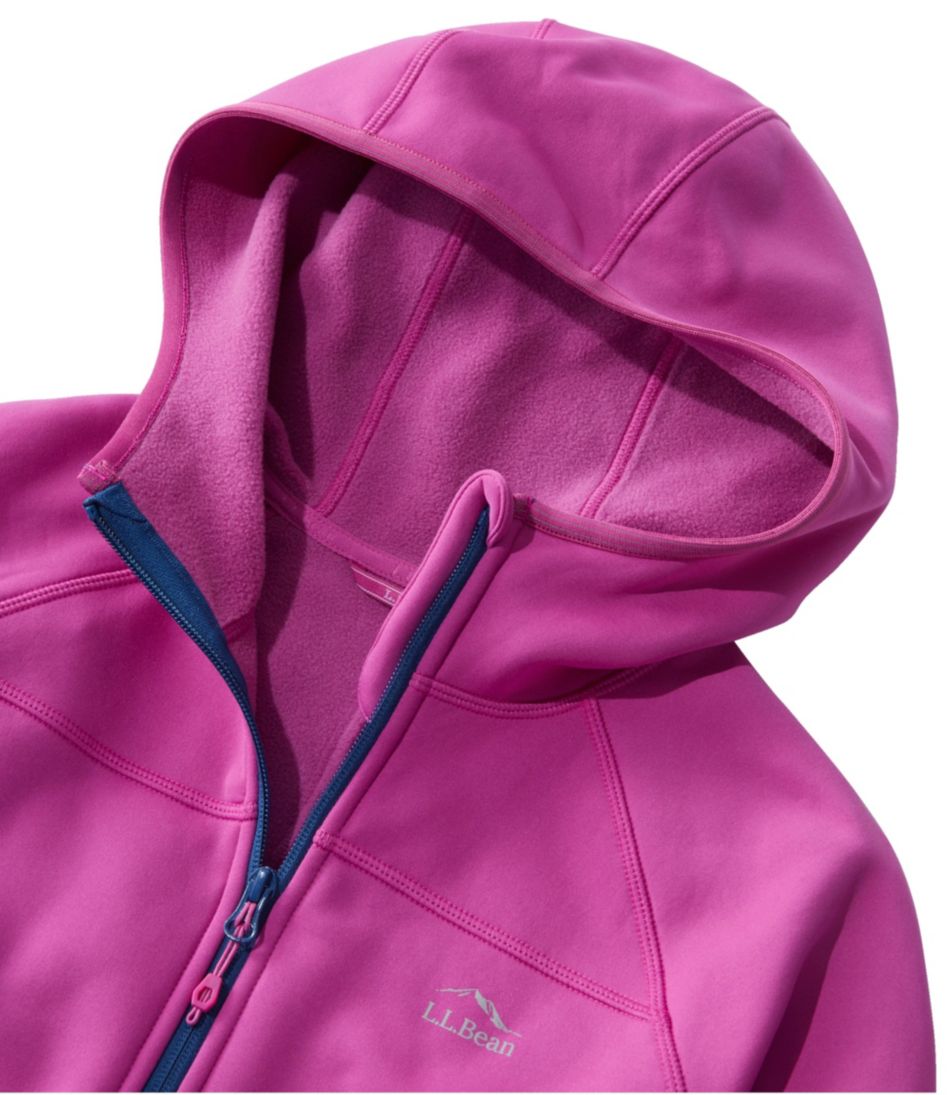 Women's PrimaLoft ThermaStretch Fleece Jacket, Hooded Full-Zip