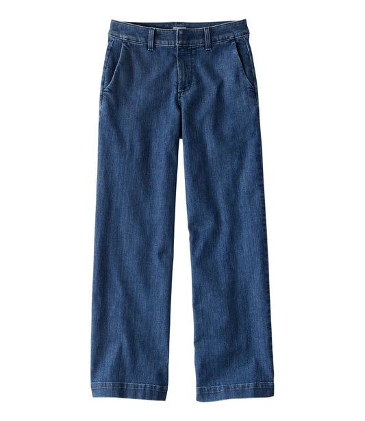 Women's True Shape Jeans, High-Rise Wide-Leg Trouser