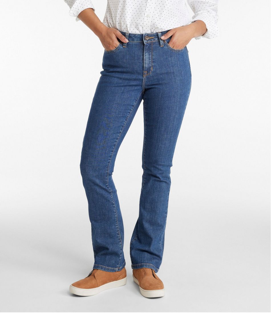 Women's True Shape Jeans, High-Rise Bootcut