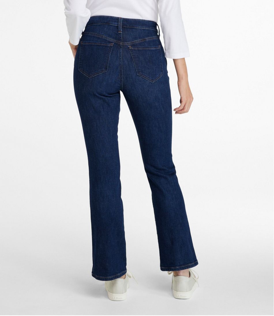 Women's Everyday Stretch Jeans, High-Rise Mini Bootcut Ankle