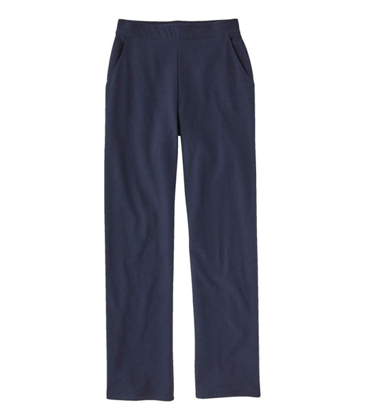 Women's Perfect Fit Pants, Fleece-Backed Straight-Leg