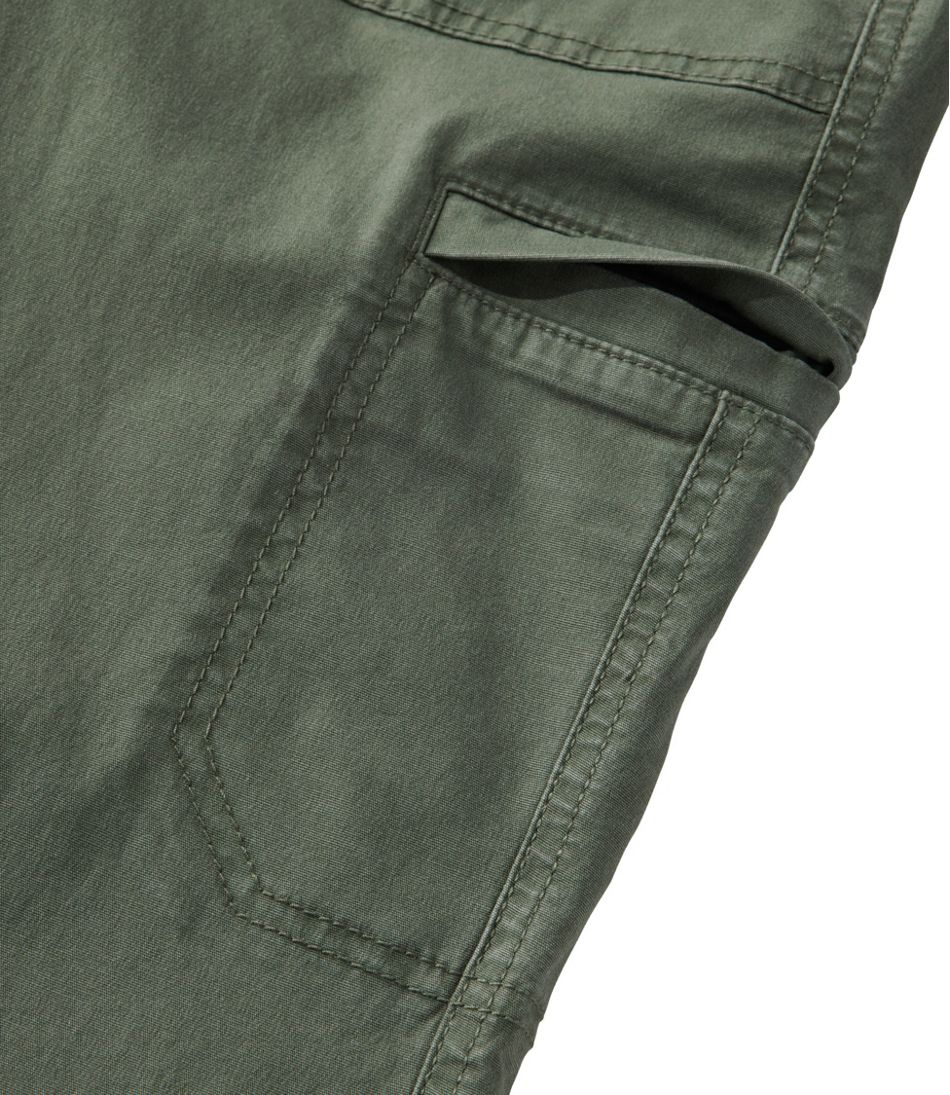 Women's 207 Vintage Cotton Canvas Pants, Mid-Rise Straight-Leg Cargo