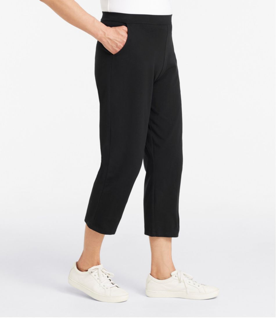 Perfect Fit Pants, Straight-Leg Crop