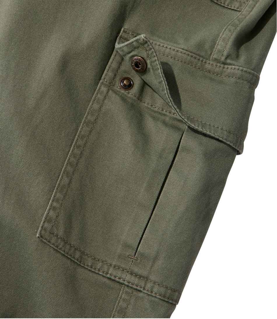 Women's Comfort Stretch Pants, Mid-Rise Straight-Leg Cargo