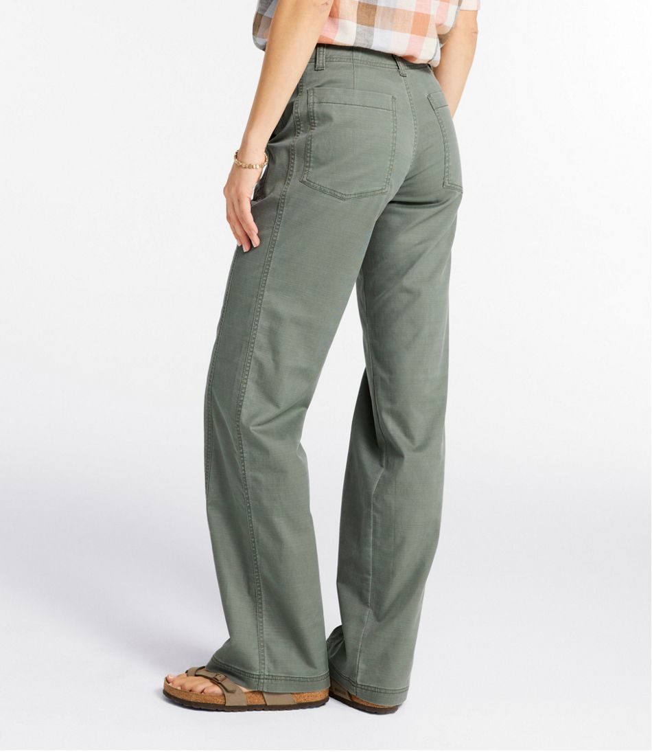 Women's Signature Utility Pants, High-Rise Wide-Leg