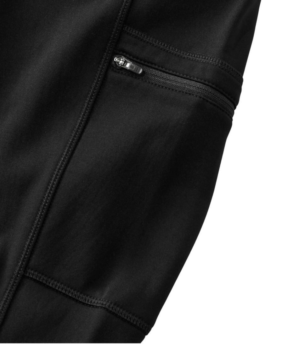 Women's PrimaLoft ThermaStretch Fleece Pocket Tights, Mid-Rise