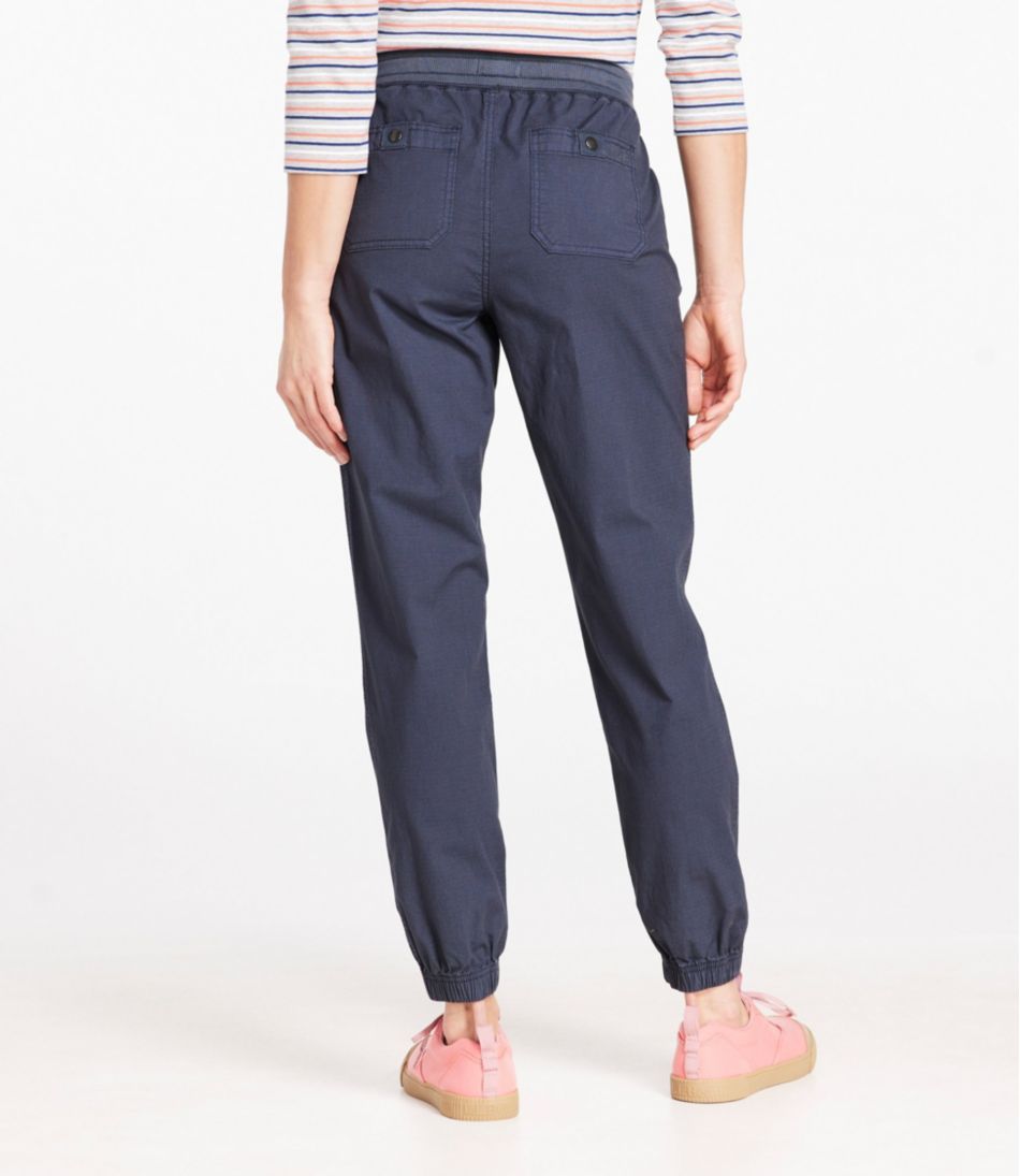 Women's Stretch Ripstop Pull-On Pants, Slim-Leg Jogger