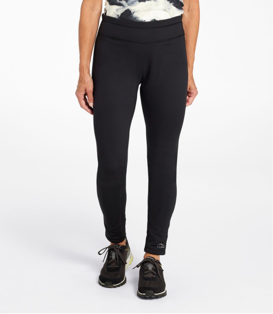 Women's PrimaLoft ThermaStretch Fleece Tights, Mid-Rise