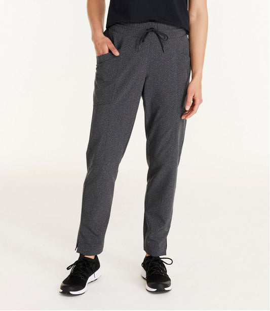 Women's VentureStretch Woven Ankle Pants, Mid-Rise Print