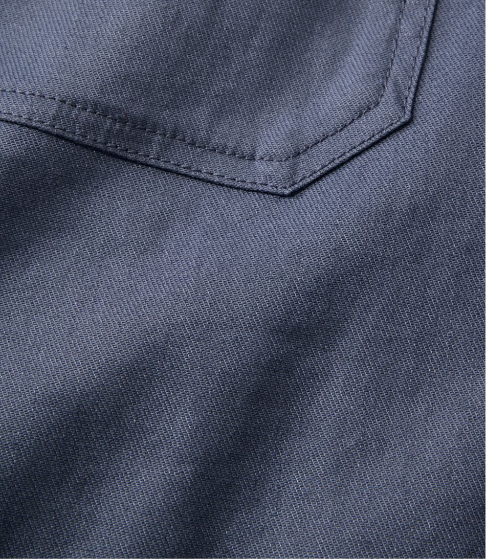 Women's Comfort Stretch Cotton/Linen Shorts, High-Rise 7"