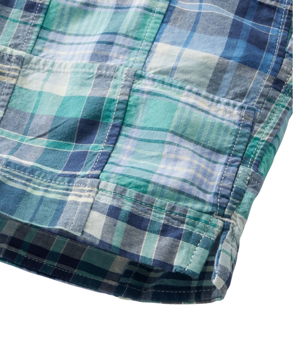 Women's Comfort Shorts, Patchwork Bermudas 9"