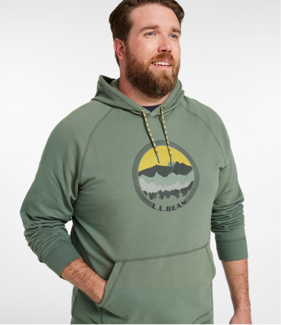 Men's Bean's Comfort Camp Hoodie, Graphic