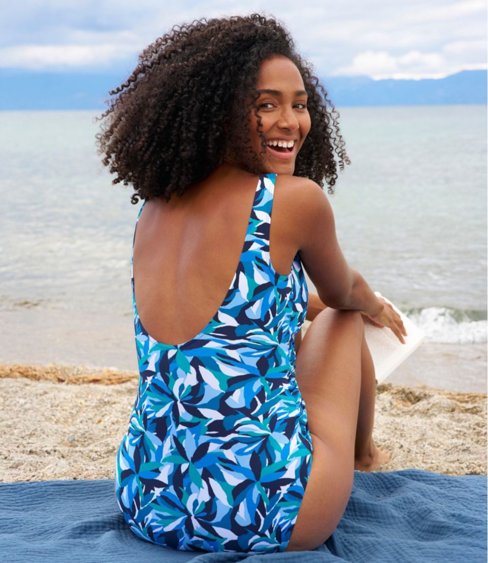 Women's Shaping Swimwear, Tanksuit Print