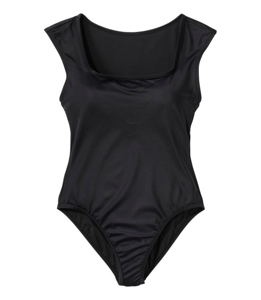 Women's Coastal Essentials Swimwear, Squareneck Tanksuit