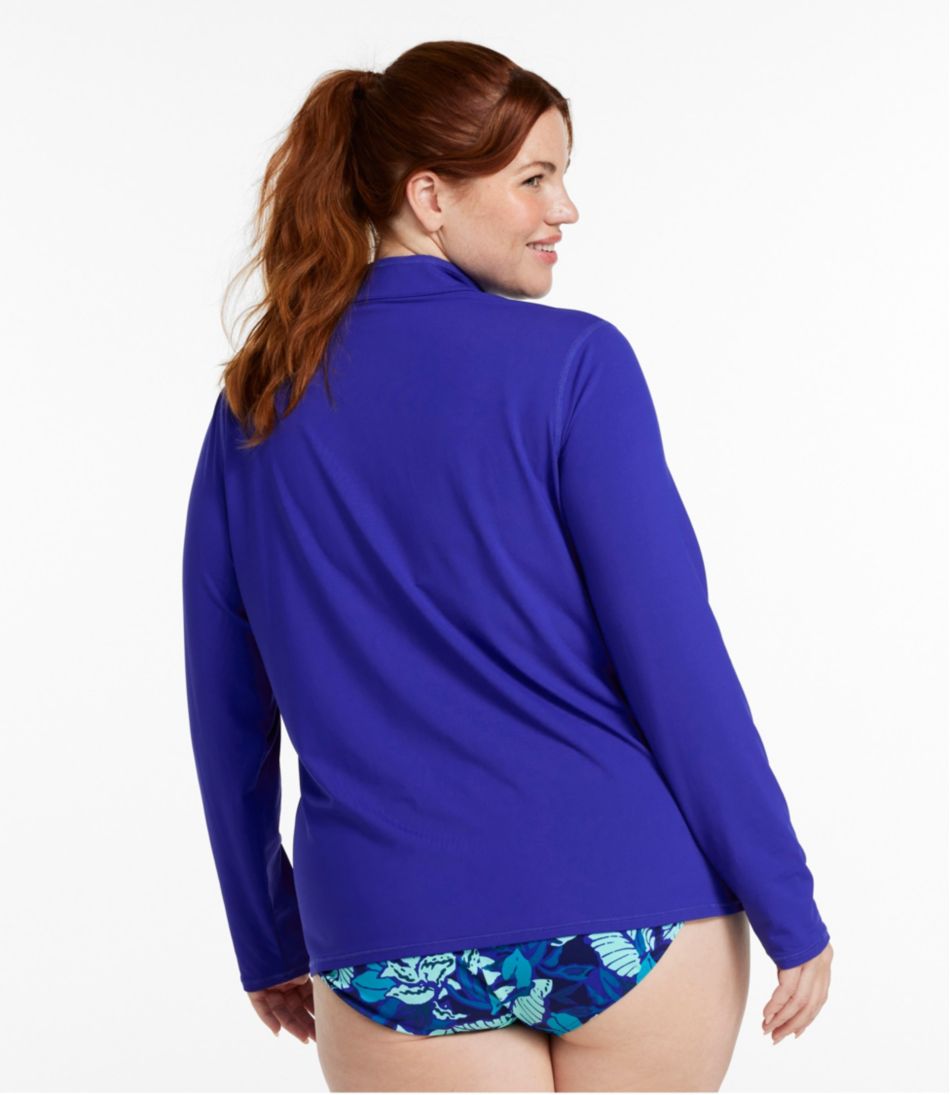 Women's SunSmart® UPF 50+ Sun Shirt, Quarter-Zip