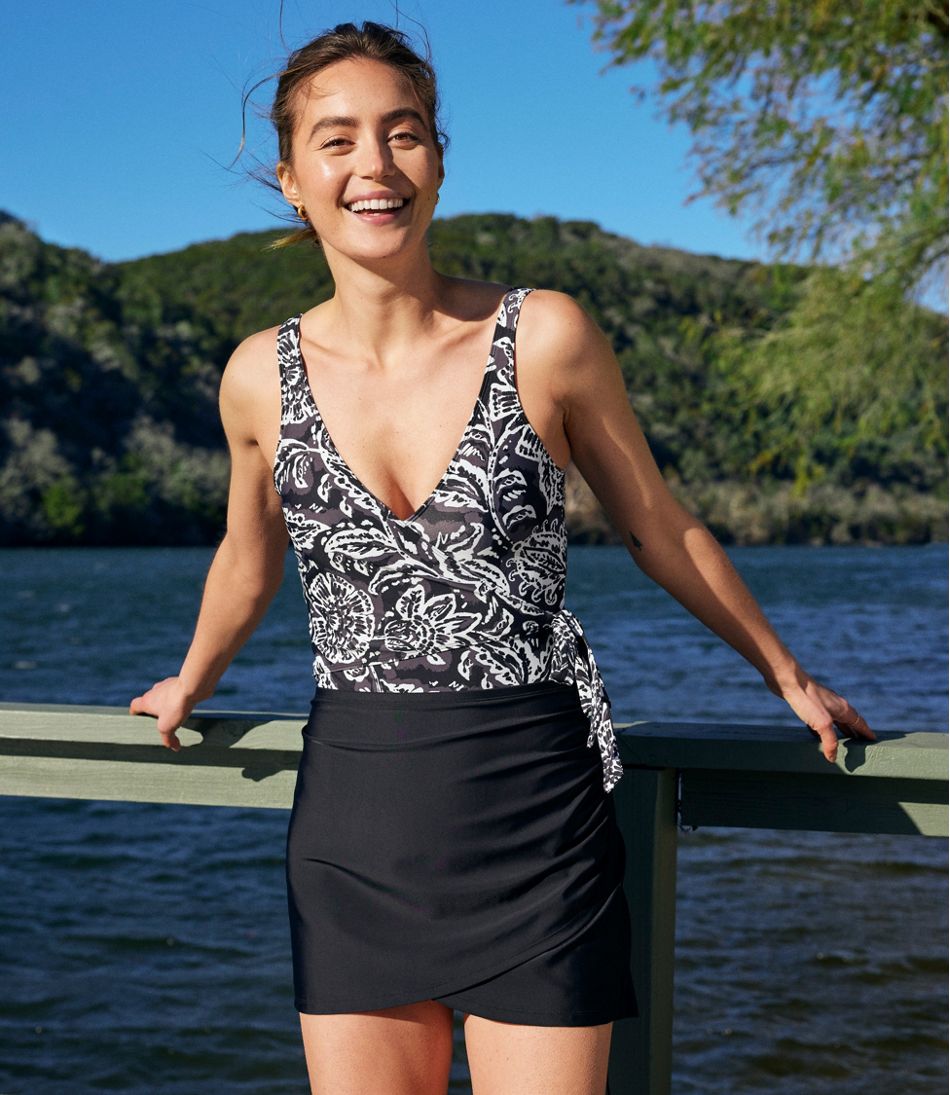 Women's Summersalt The Ruched Swim Skirt