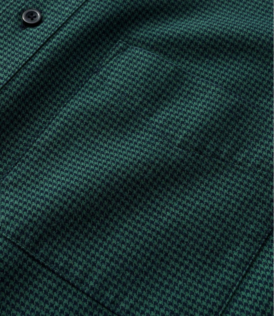 Men's Wicked Good Flannel Shirt, Traditional Fit, Houndstooth
