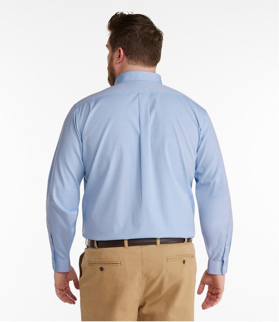 Men's Wrinkle-Free Pinpoint Oxford Cloth Shirt, Traditional Fit