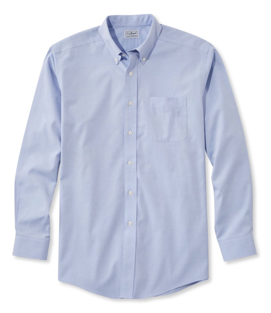 Men's Wrinkle-Free Pinpoint Oxford Cloth Shirt, Traditional Fit