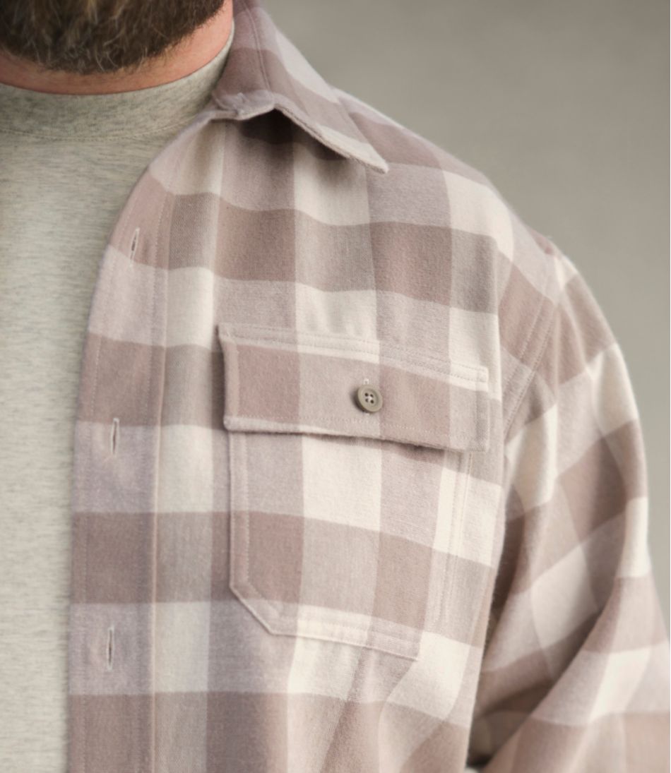 Men's Chamois Shirt, Traditional Fit, Plaid